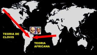 TEORIA DE
CLOVIS

            TEORIA
            AFRICANA
 