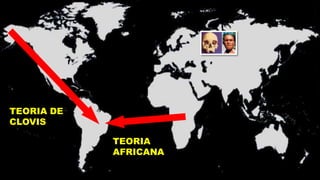 TEORIA DE
CLOVIS

            TEORIA
            AFRICANA
 