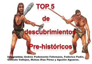 Integrantes:  Andrés Pedemonte Fehrmann, Federico Padín, Gonzalo Vallejos, Matías Díaz Pérez y Agustín Aguaron. 