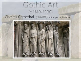 Chatres Cathedral, (1193-1250, central portal, France)
 