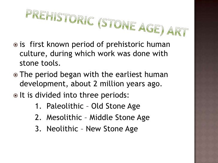 Prehistoric Arts prehistoric-arts
