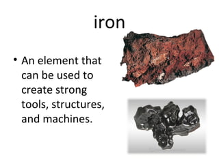Iron Science Example Prehistoric vocabulary for blog | PPT