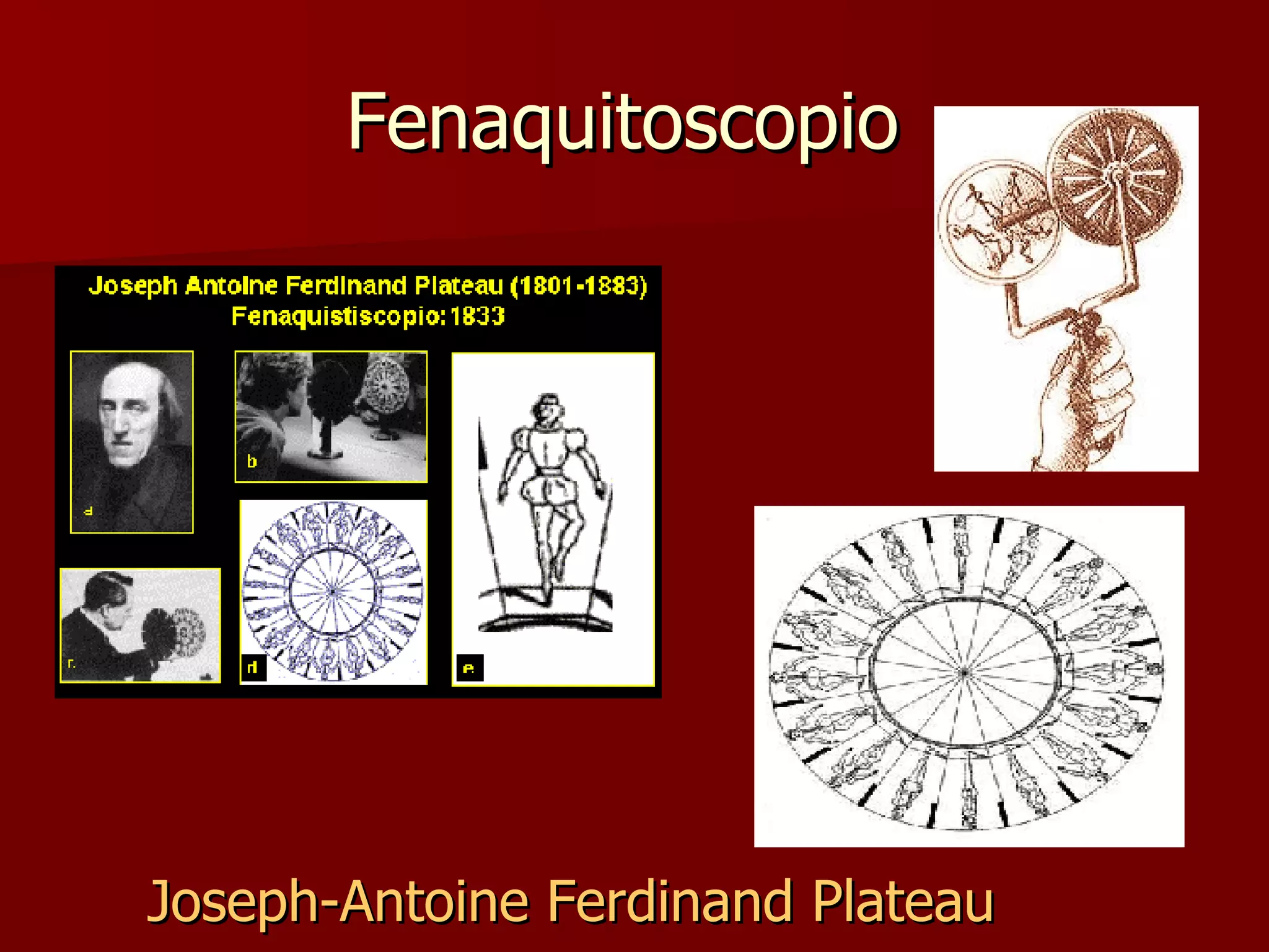 Fenaquitoscopio Joseph-Antoine Ferdinand Plateau