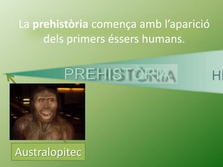 Prehistòria