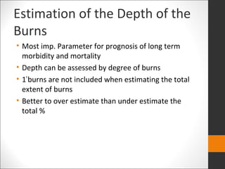 First Aid Transportation of Burn Patients - Dr Abhay Agrawal | PPT