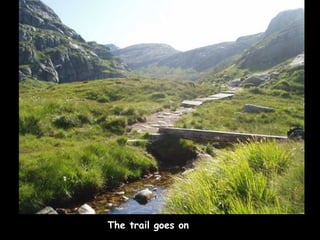 The trail goes on 