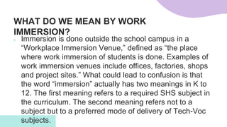 Pre Immersion Introduction Example PRE IMMERSION.pptx PRE IMMERSION.pptxxxx | PPTX
