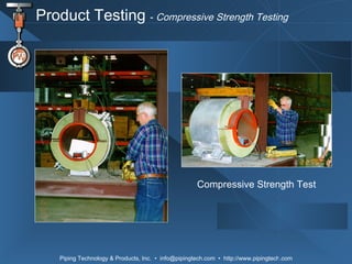 Product Testing  -  Compressive Strength Testing Compressive Strength Test 