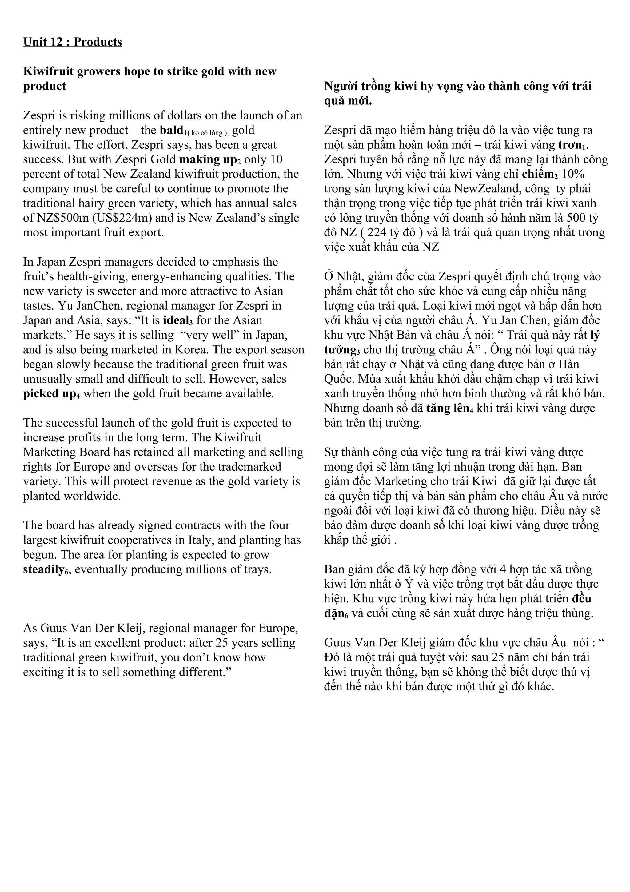 Market Leader Pre Intermediate Reading