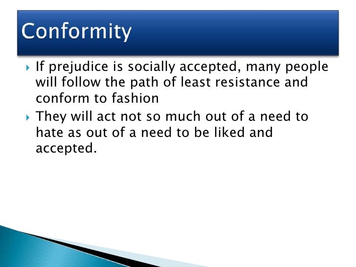 Prejudiceness definition