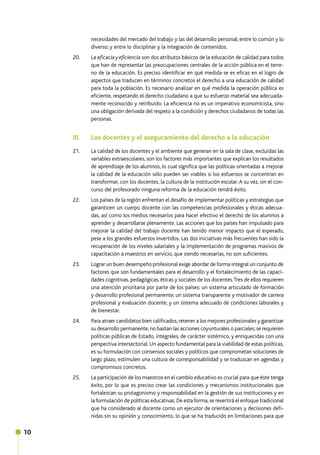 EDUCACION DE CALIDAD PARA TODOS