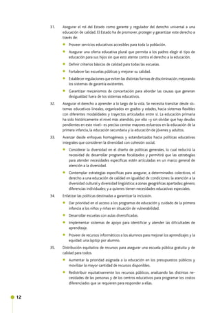 EDUCACION DE CALIDAD PARA TODOS