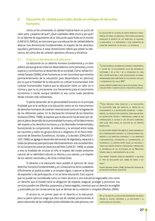 EDUCACION DE CALIDAD PARA TODOS