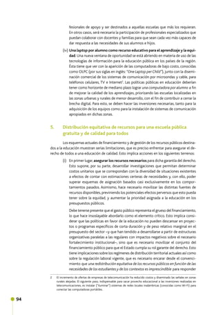 EDUCACION DE CALIDAD PARA TODOS