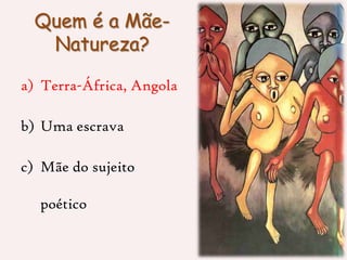 ReflexãoA disciplina de Línguas da Literatura Portuguesa, para além da bagagem literária que nos oferece, também nos dá a conhecer melhor outros países, outras culturas e a descobrir grandes obras literárias dos países de língua lusófona.O primeiro país que nos deu a conhecer foi Angola com  toda a sua cultura e uma das suas poetisas Alda Lara. Os temas bem presentes neste poema dela que analisamos foram o amor à pátria e Terra-África, ou seja, Alda Lara faz uma exaltação do seu país, descrevendo-o na perfeição.Esperemos que esta disciplinas nos continue a presentear com benéficas experiências e com a leitura e análise de grandes obras literárias.