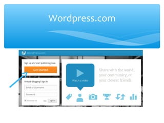 Wordpress.com
 