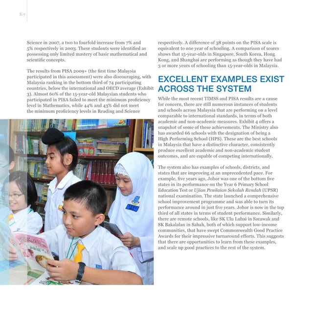 Malaysia Education Blueprint with 11 Key Shift Towards 2025