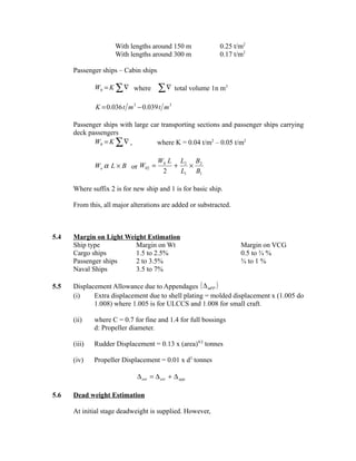 Preliminary ship-design | PDF