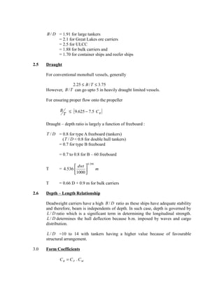 Preliminary ship-design | PDF