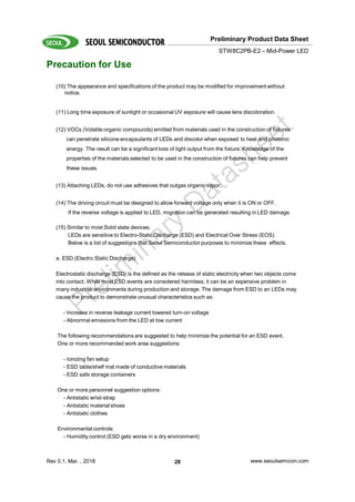 STW8C2PB-E2 Seoul Semiconductor | PDF