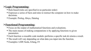 Principlesofprogramminglanguage concepts.pptx | Free Download
