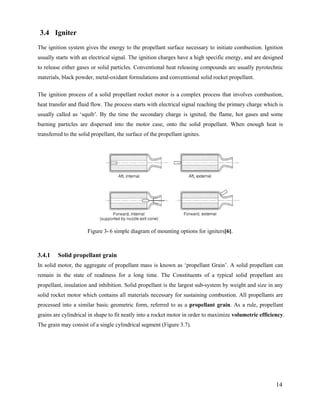 Preliminary design of solid propellant rocket engine for short range ...