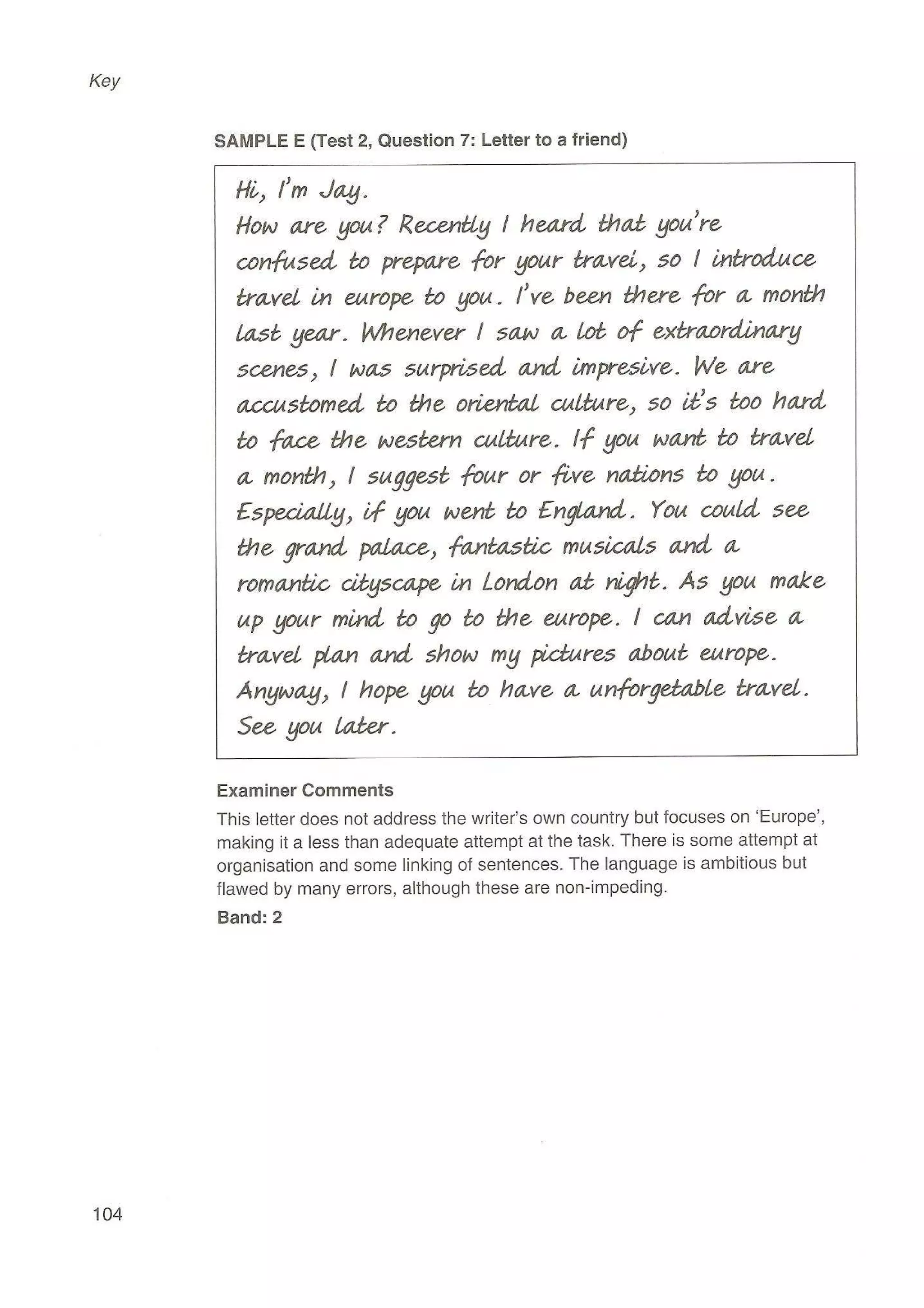 Preliminary English test 3 with answers. (2003)