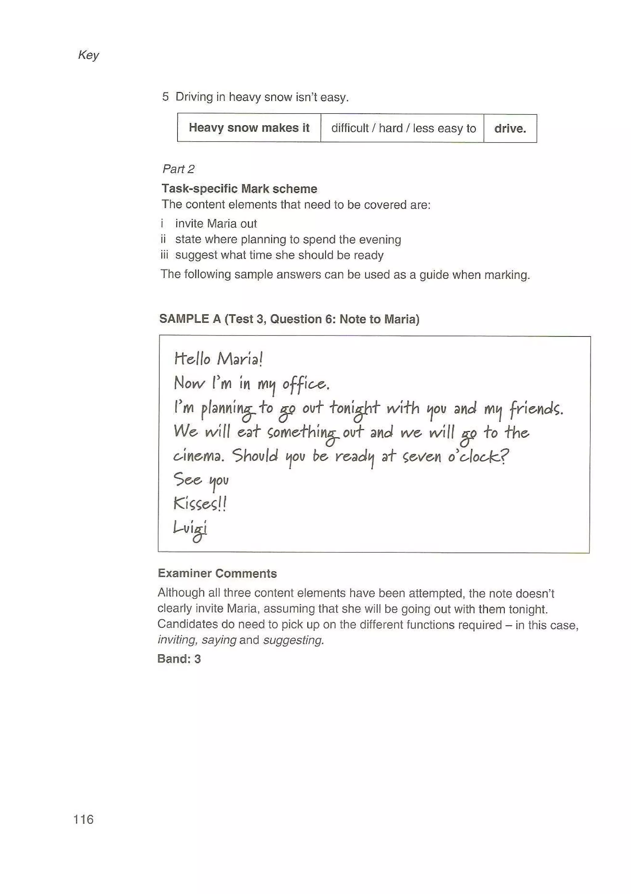 Preliminary English test 3 with answers. (2003)