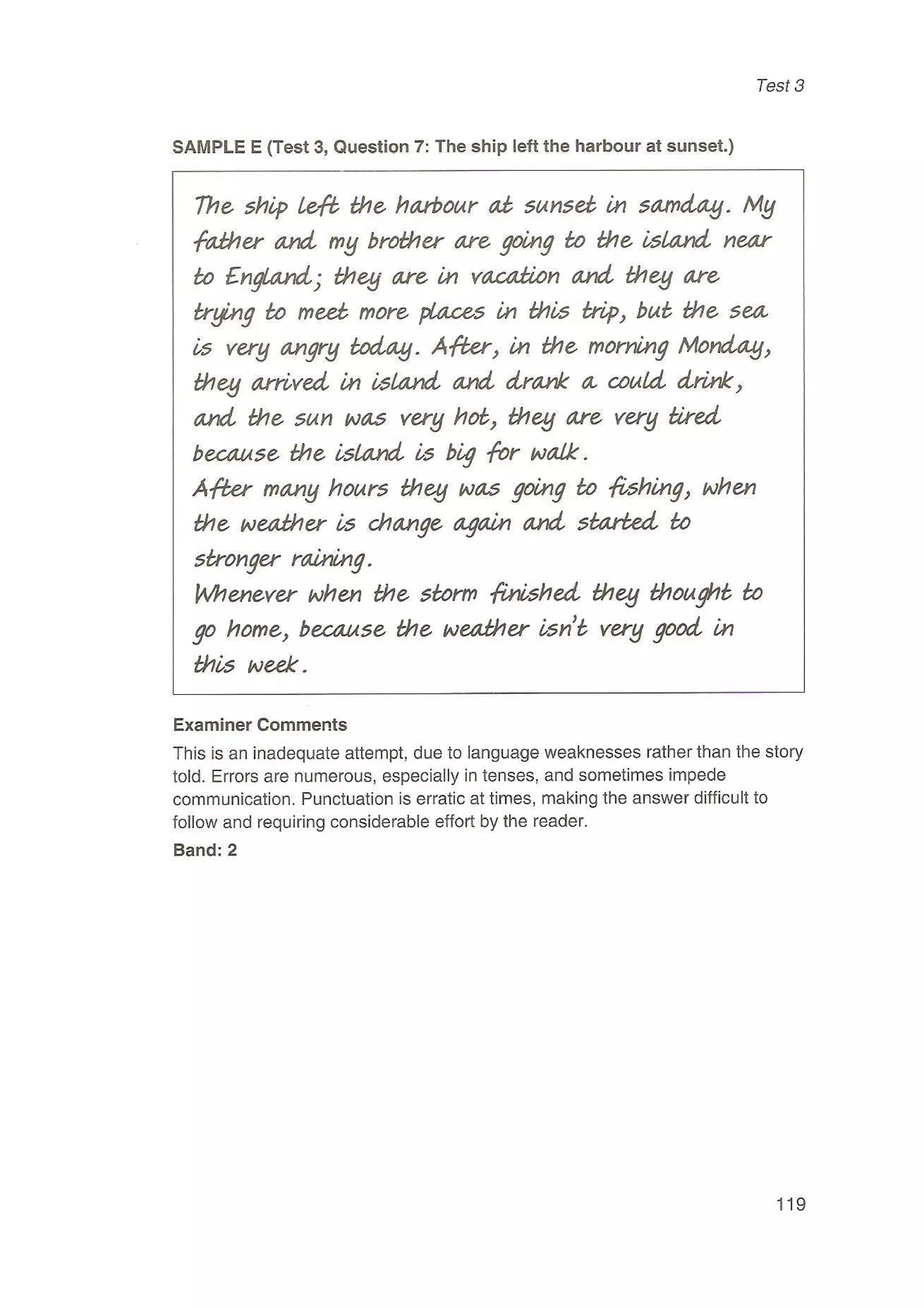 Preliminary English test 3 with answers. (2003)