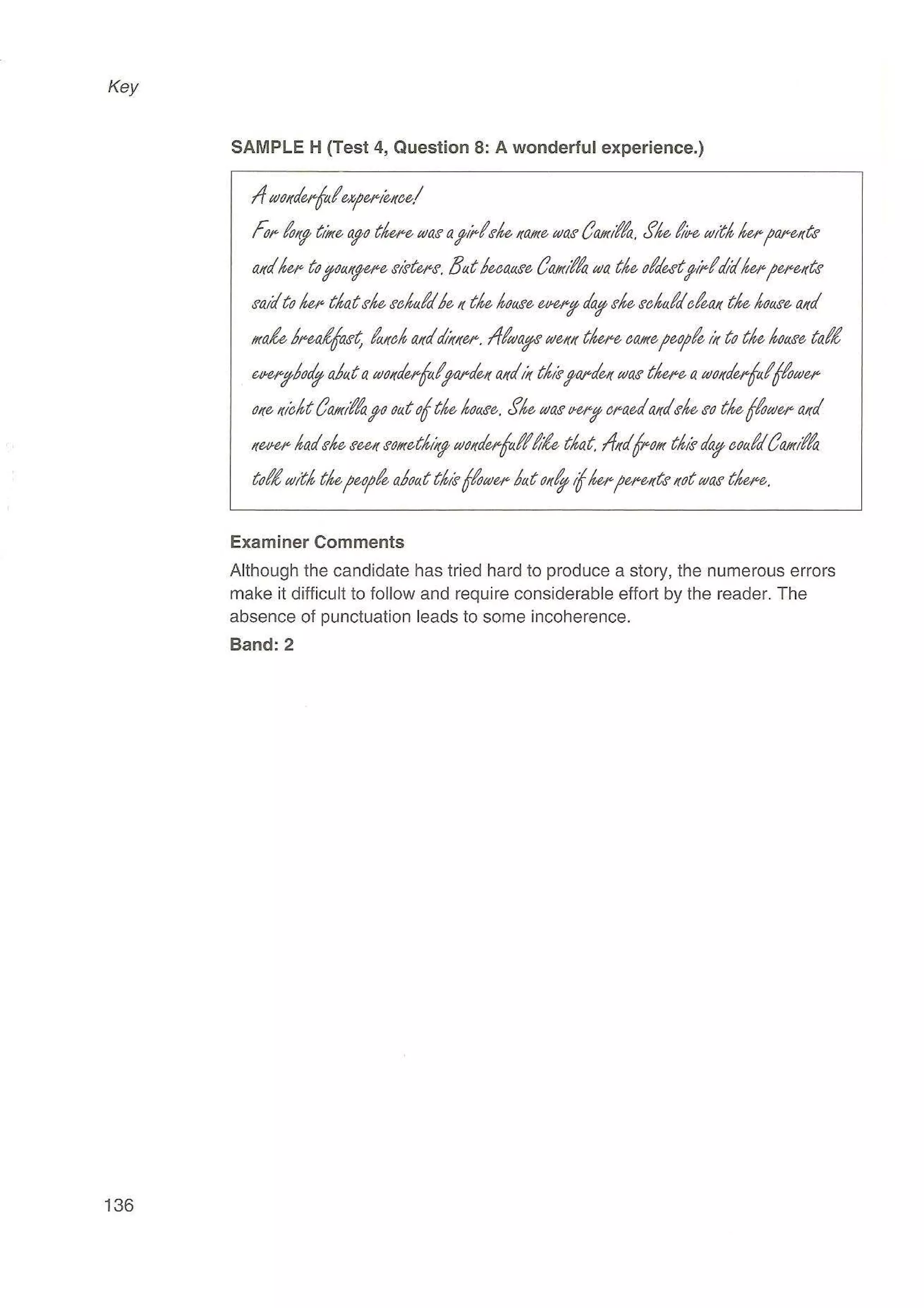 Preliminary English test 3 with answers. (2003)