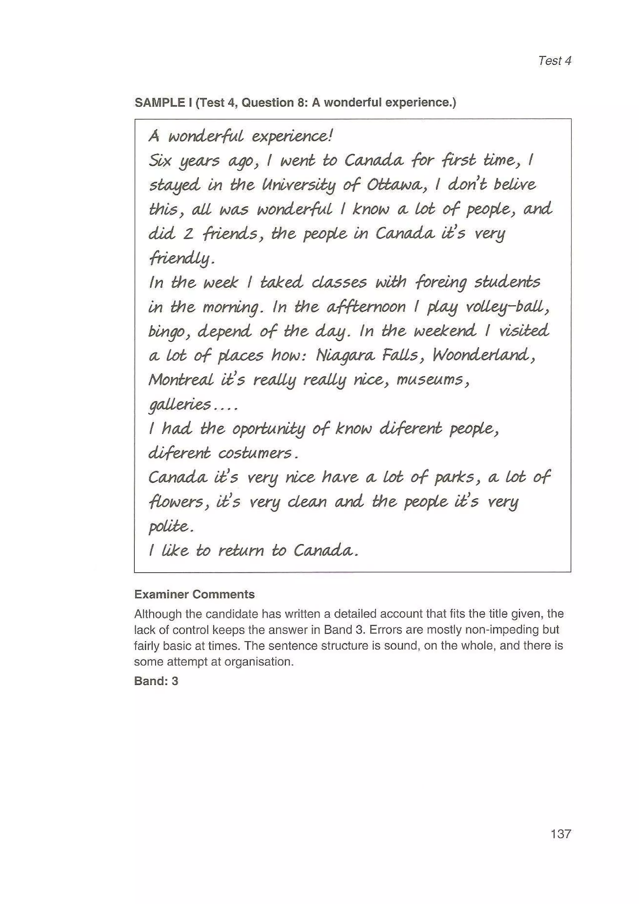 Preliminary English test 3 with answers. (2003)