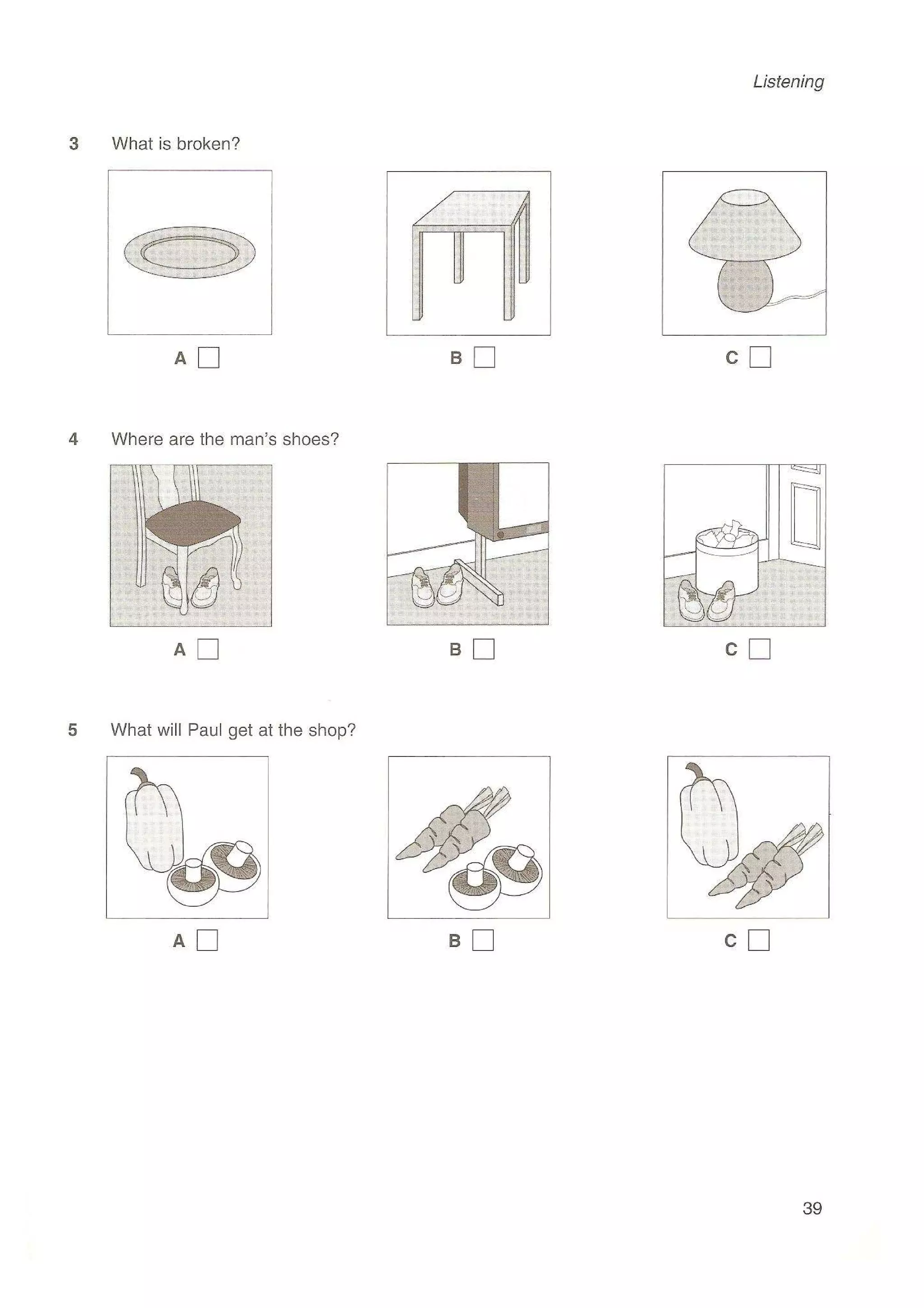 Preliminary English test 3 with answers. (2003)