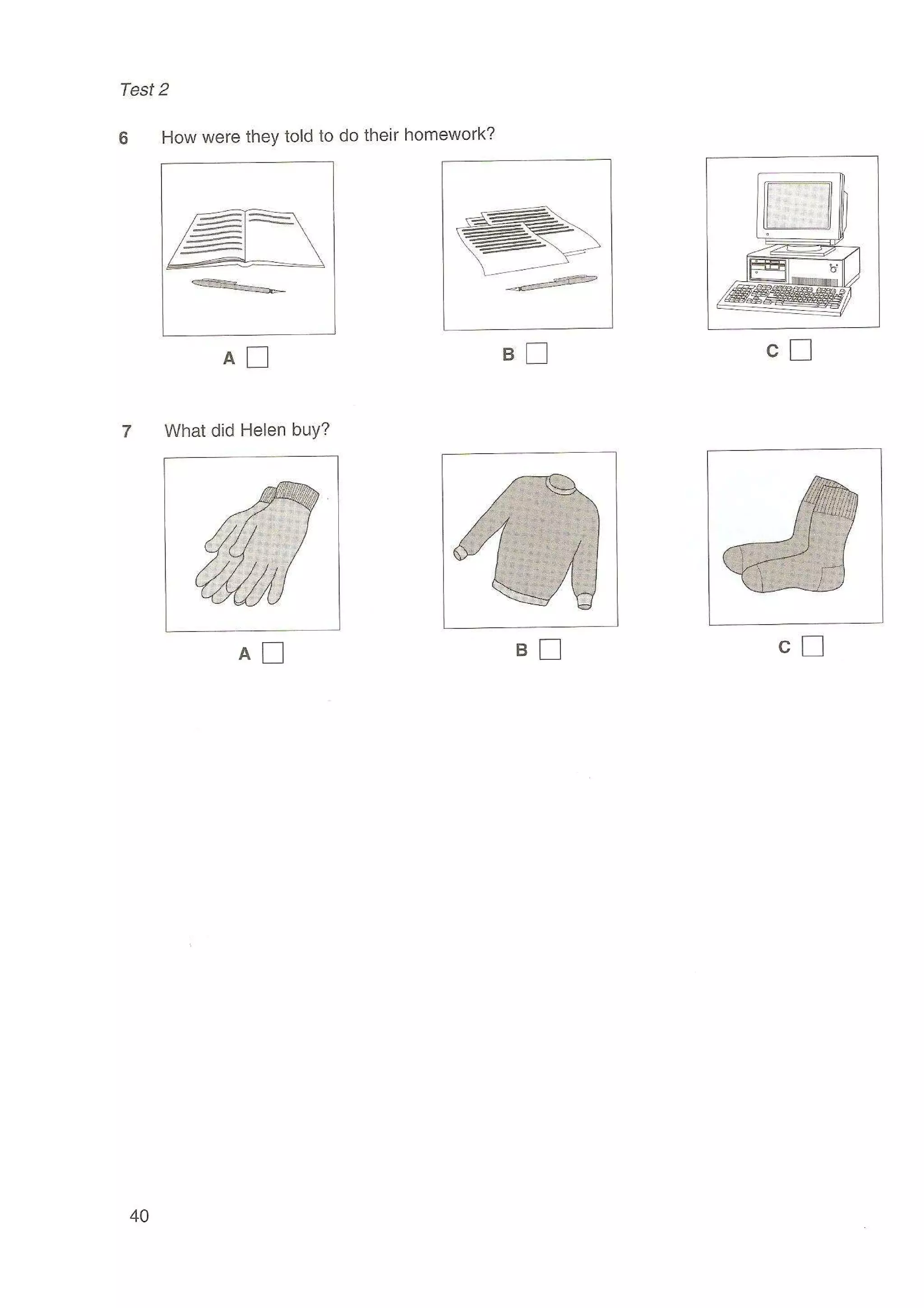 Preliminary English test 3 with answers. (2003)