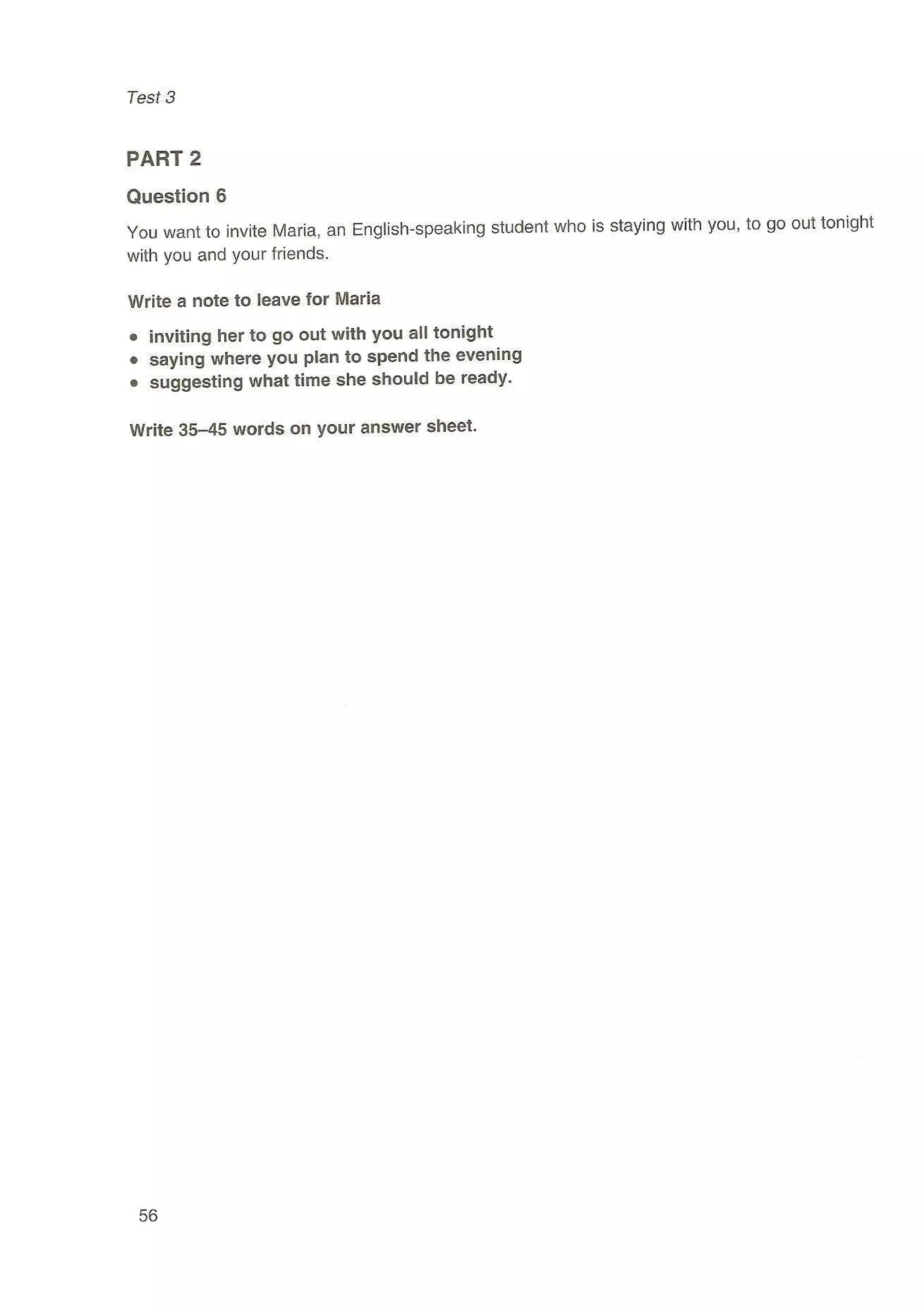 Preliminary English test 3 with answers. (2003)