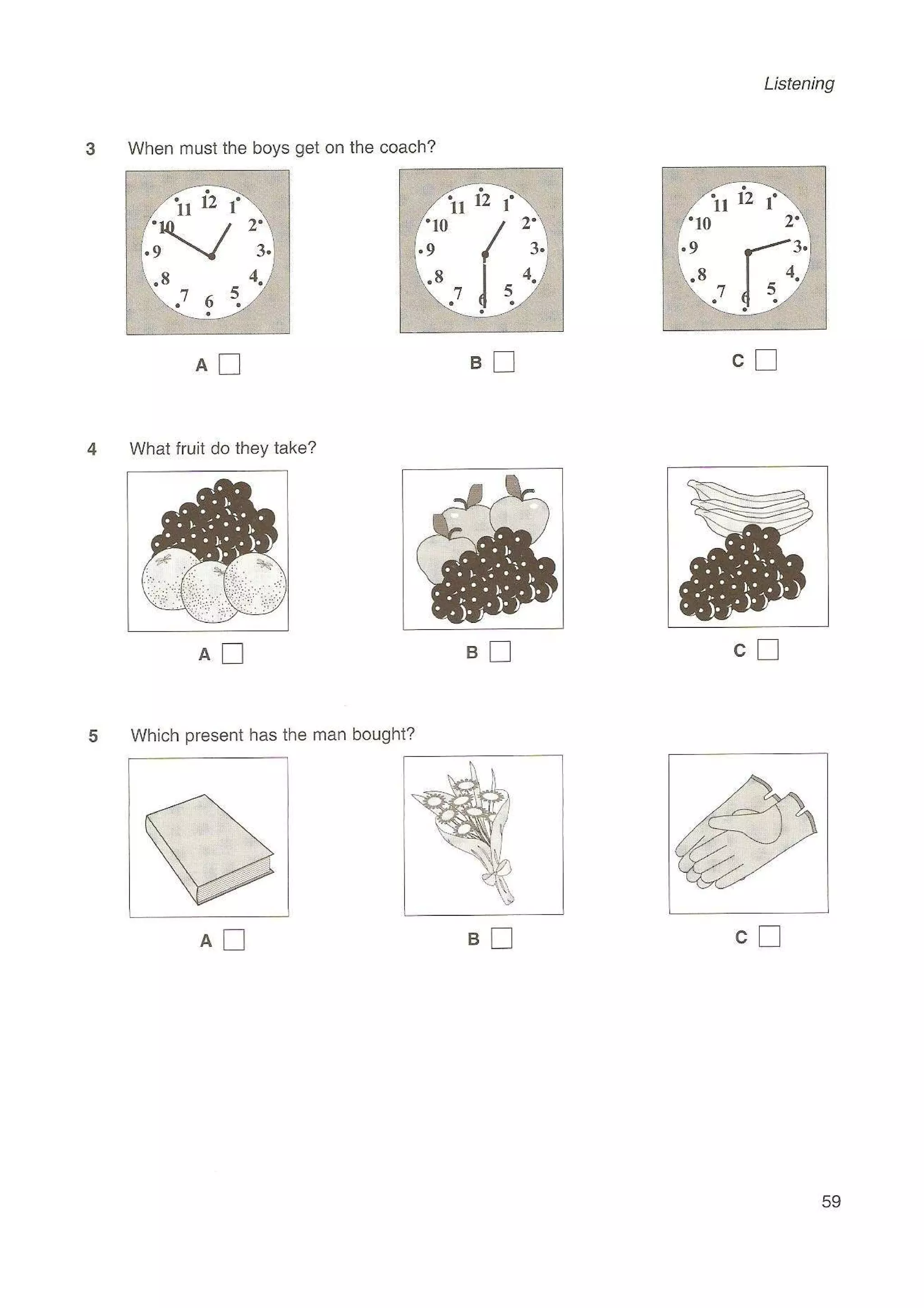 Preliminary English test 3 with answers. (2003)