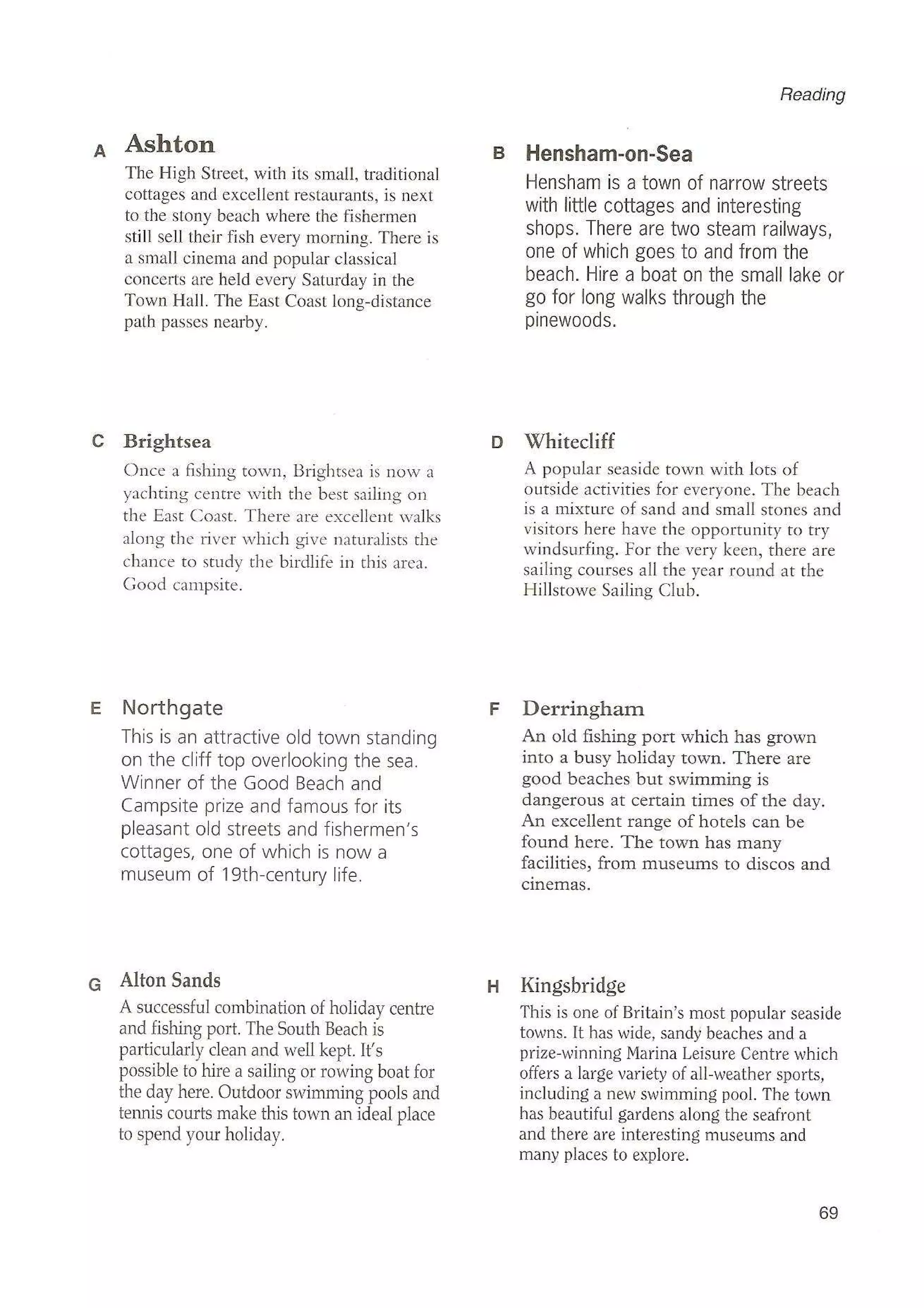 Preliminary English test 3 with answers. (2003)