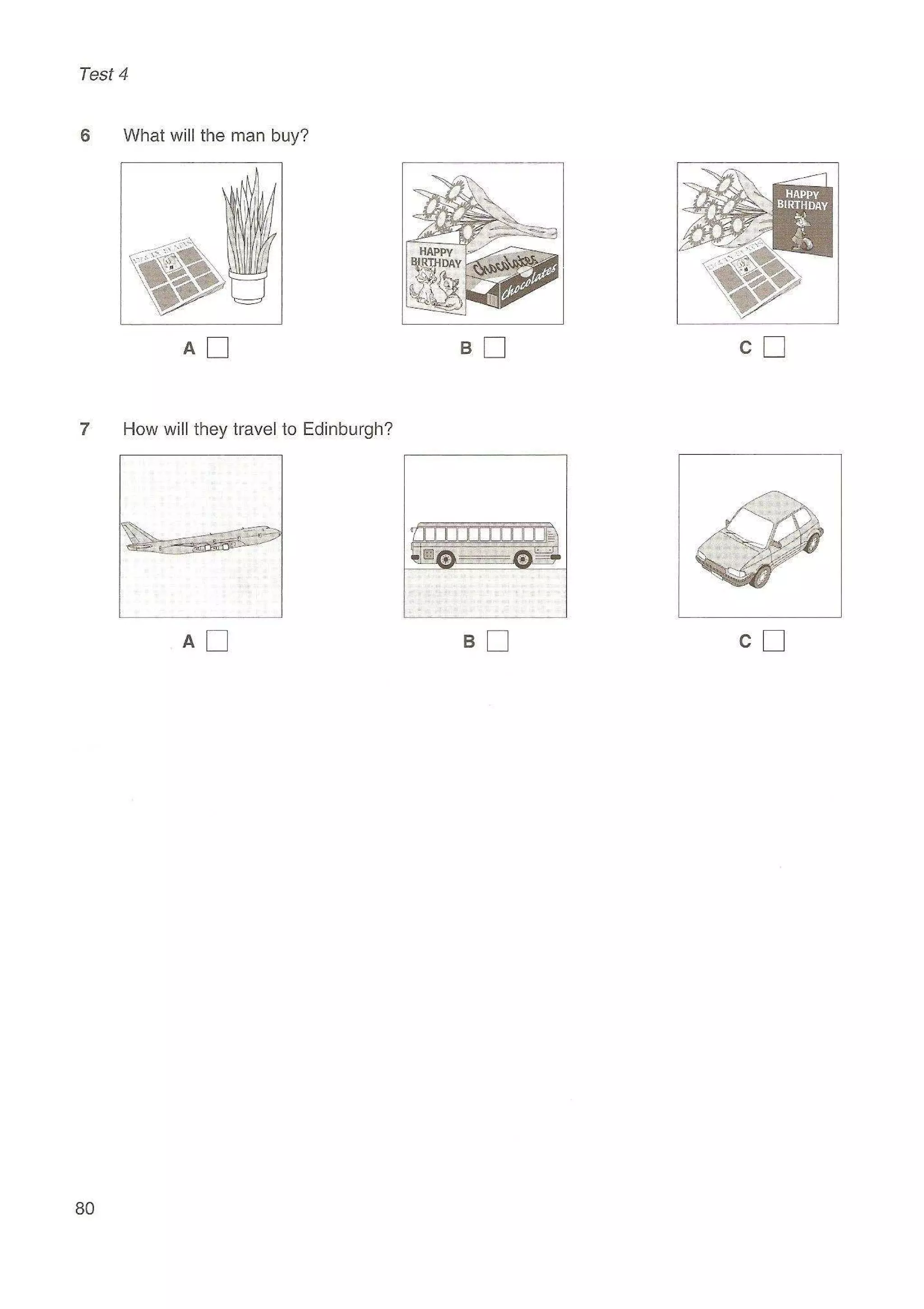 Preliminary English test 3 with answers. (2003)