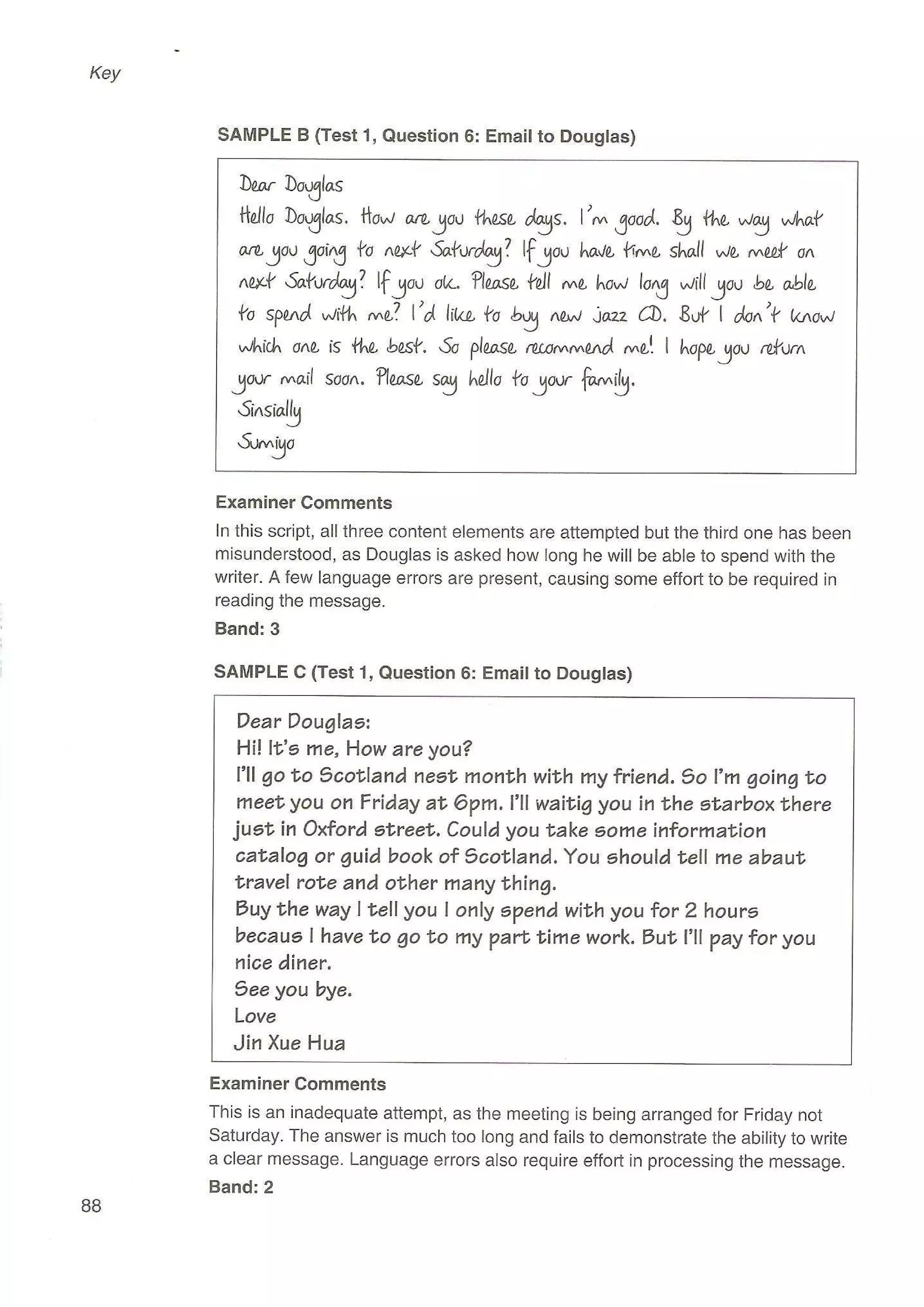 Preliminary English test 3 with answers. (2003)