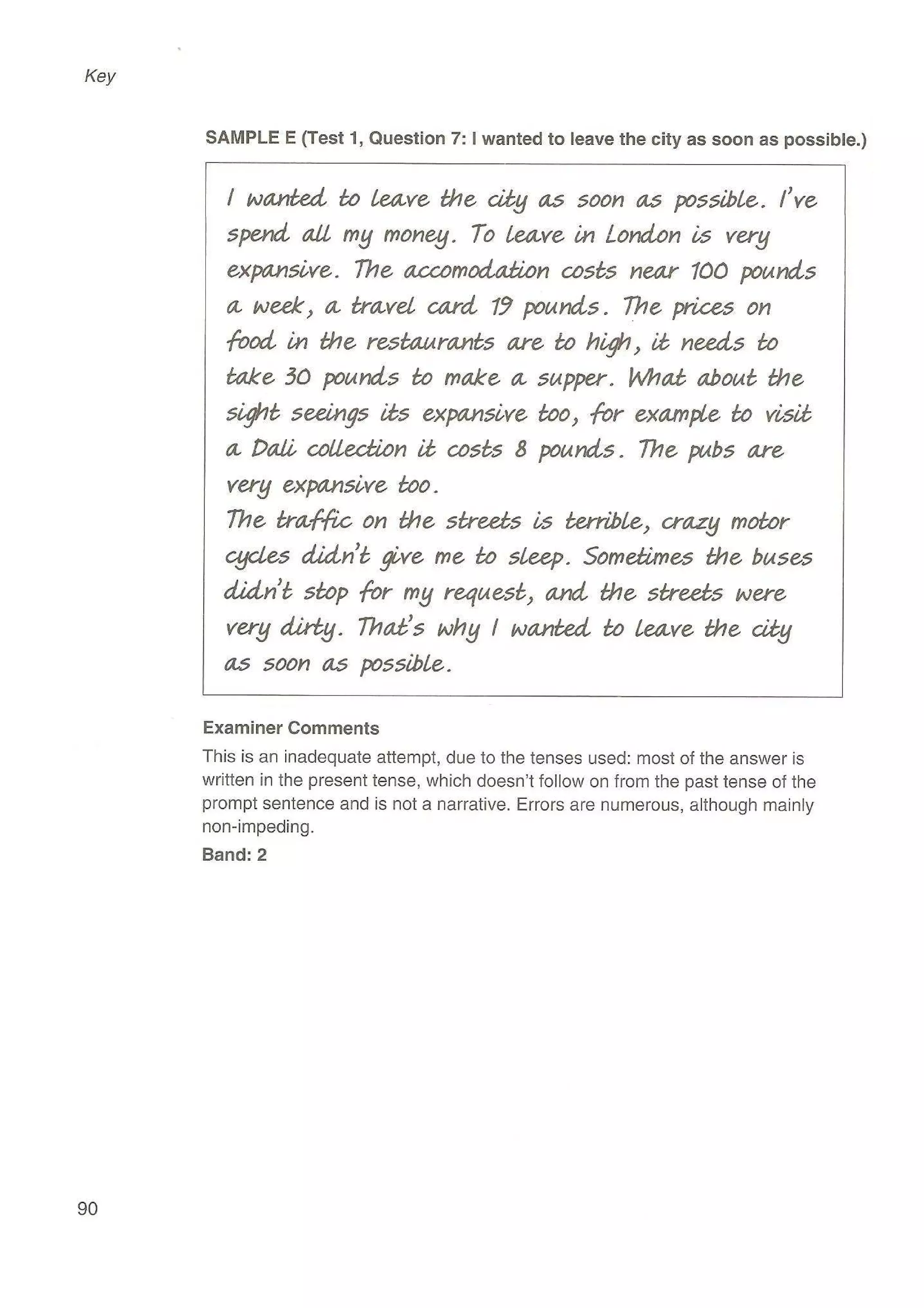 Preliminary English test 3 with answers. (2003)