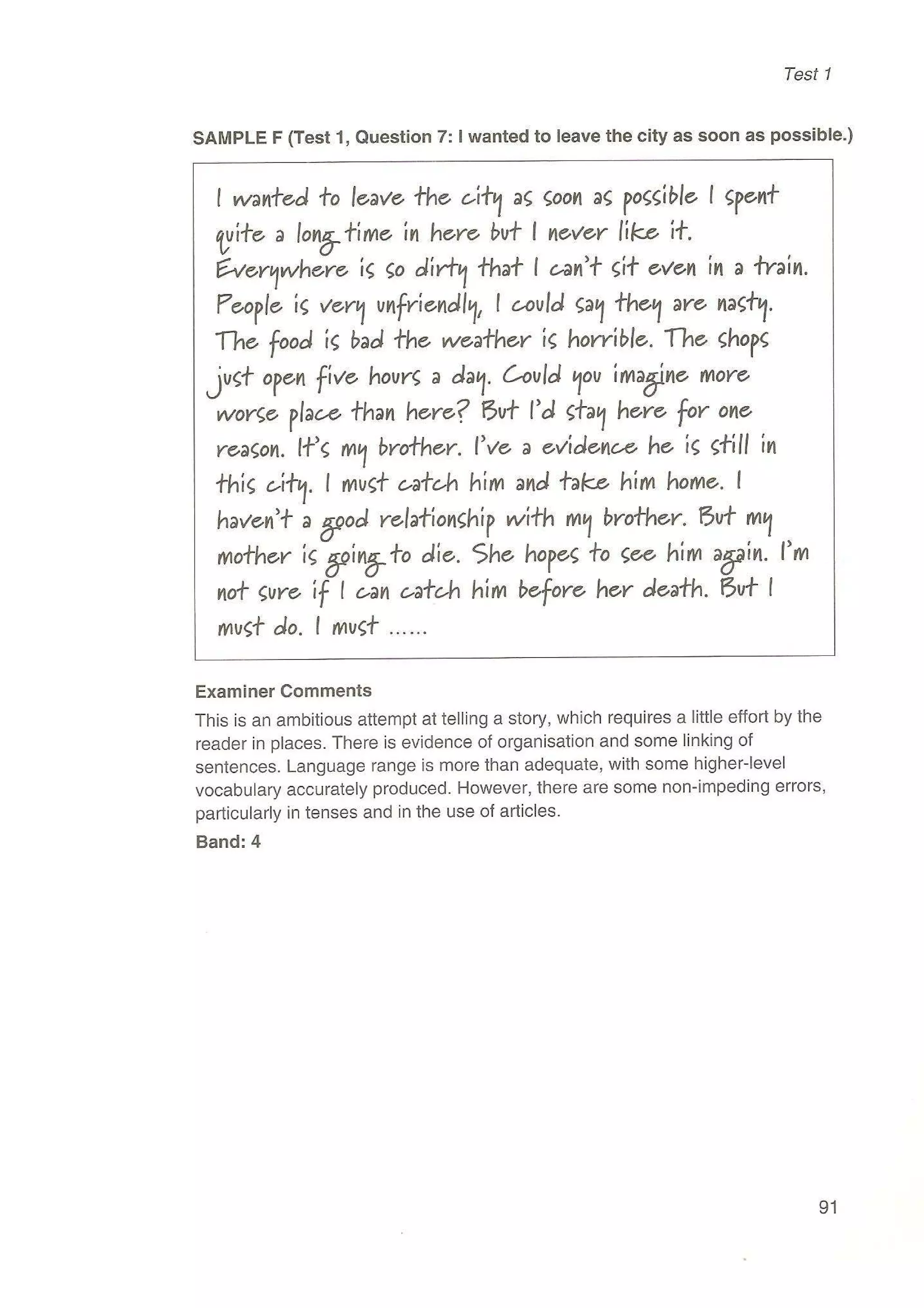 Preliminary English test 3 with answers. (2003)