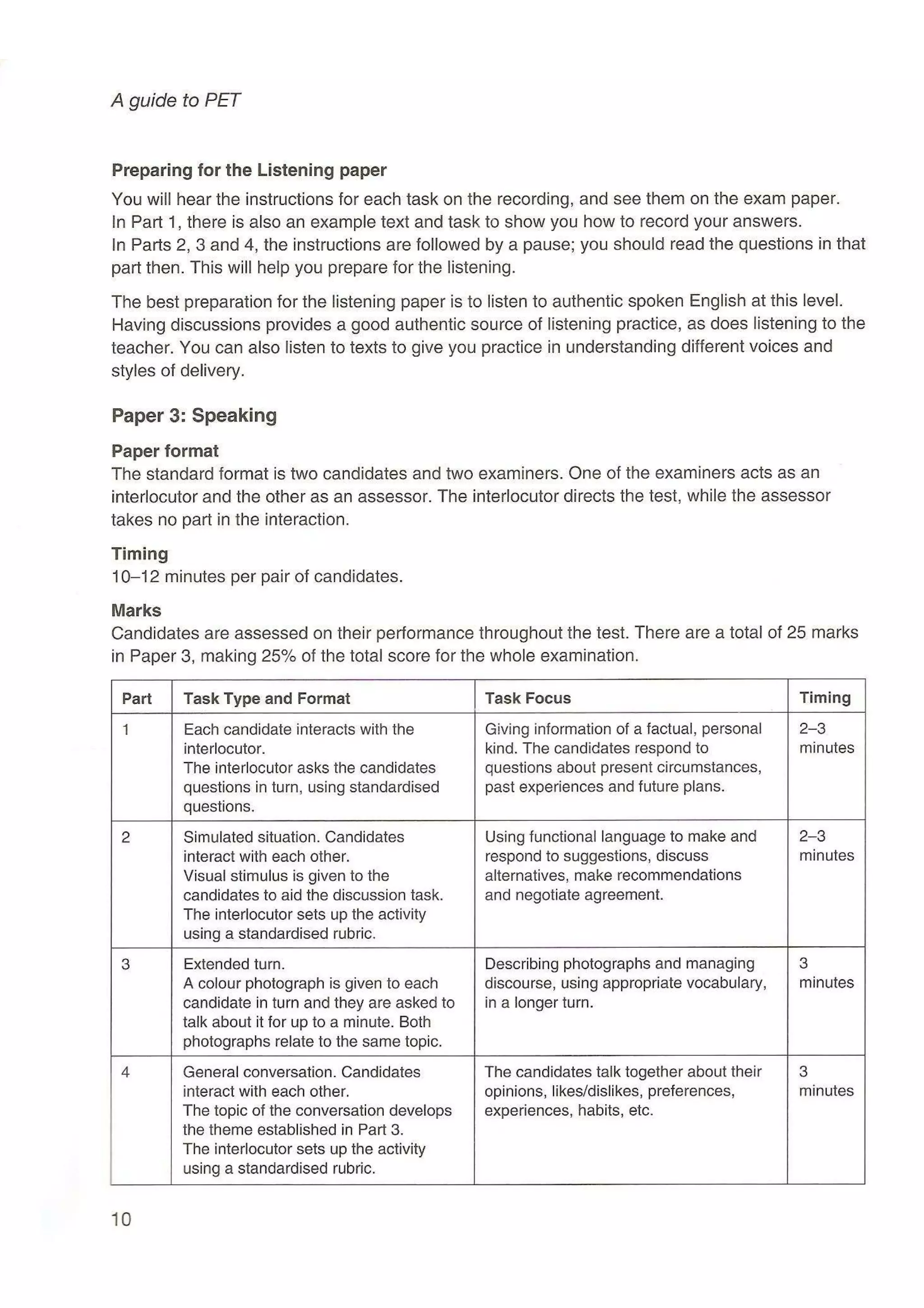 Preliminary English test 5 with answers. (2003)
