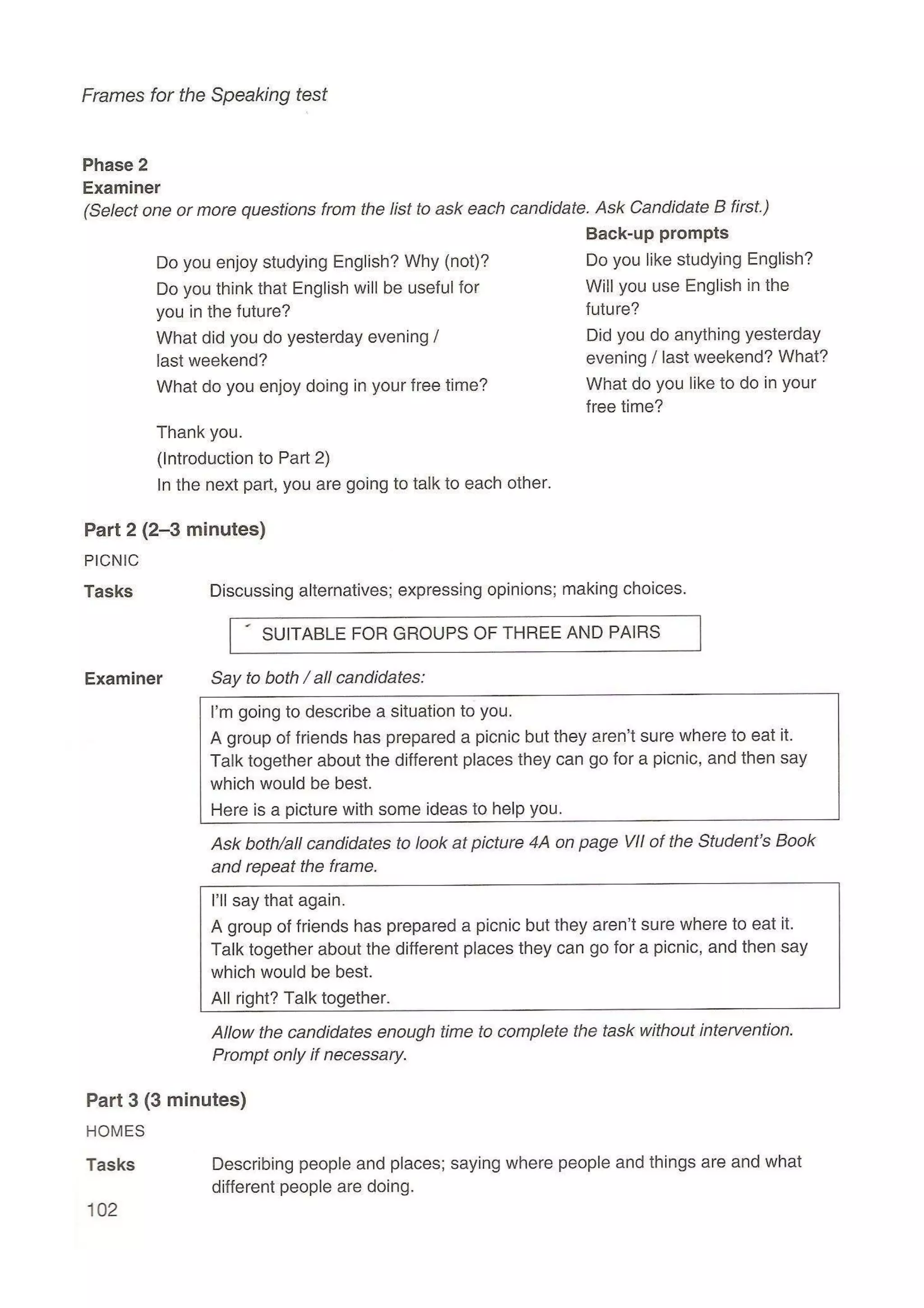 Preliminary English test 5 with answers. (2003)