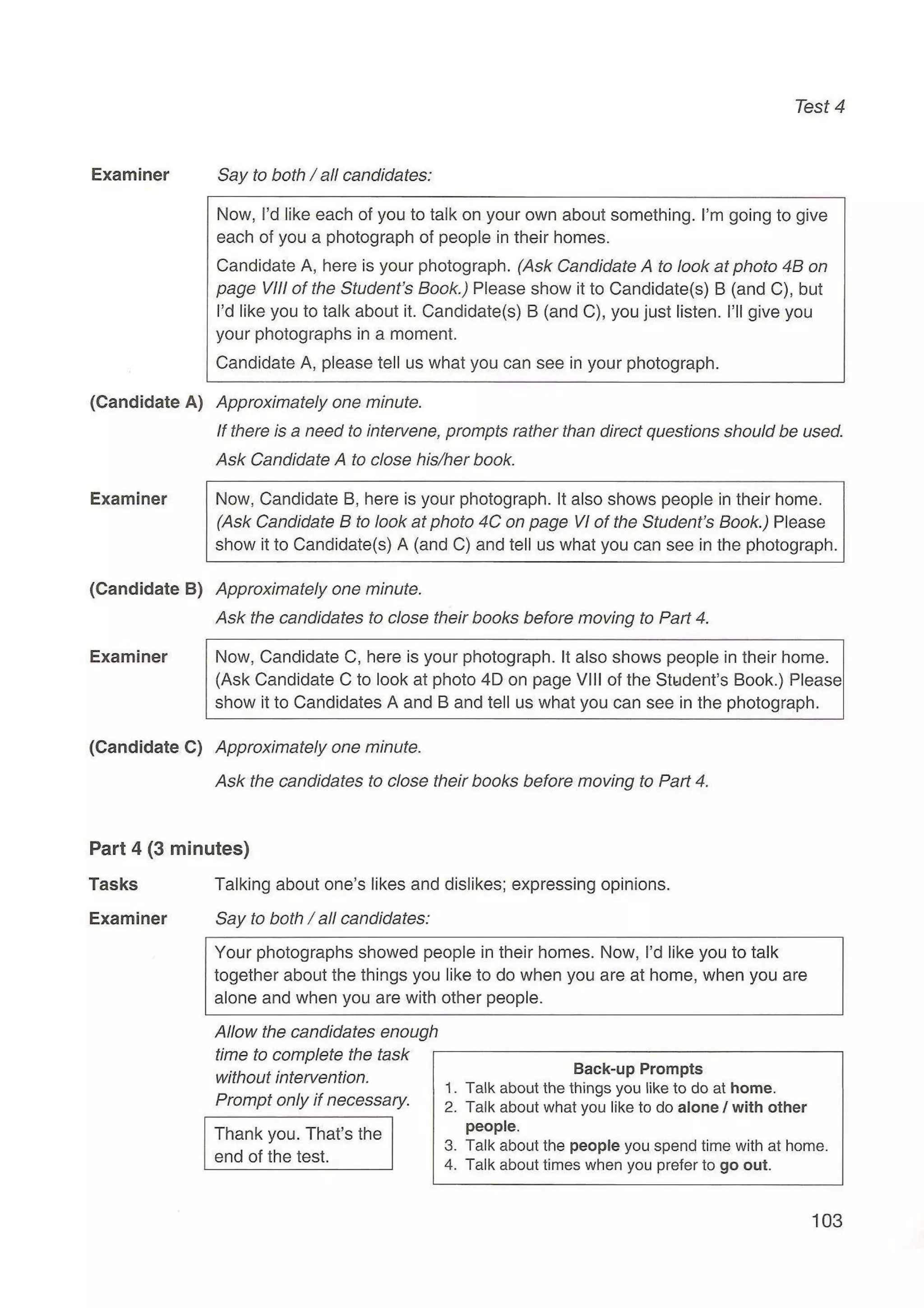 Preliminary English test 5 with answers. (2003)