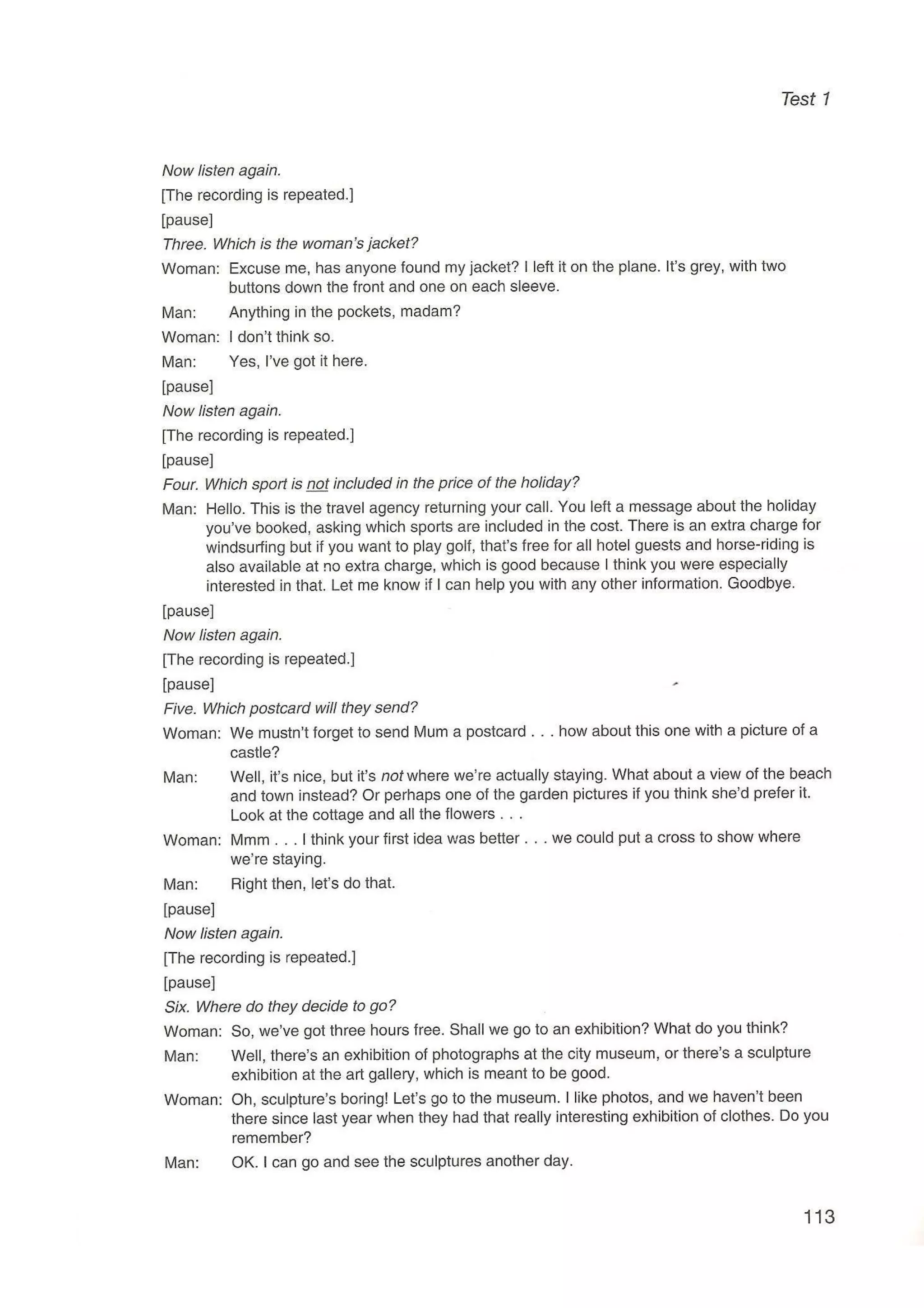 Preliminary English test 5 with answers. (2003)