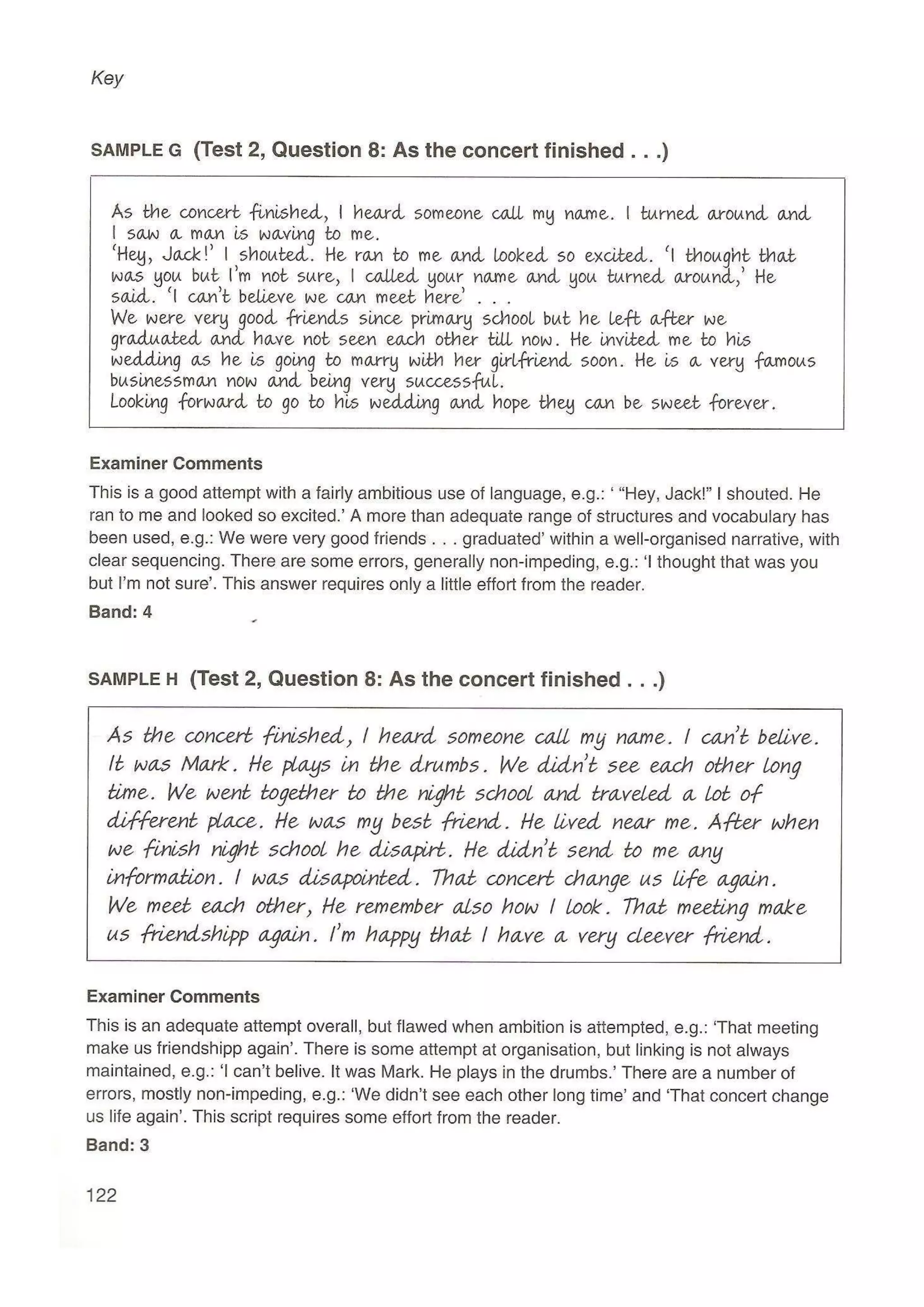 Preliminary English test 5 with answers. (2003)