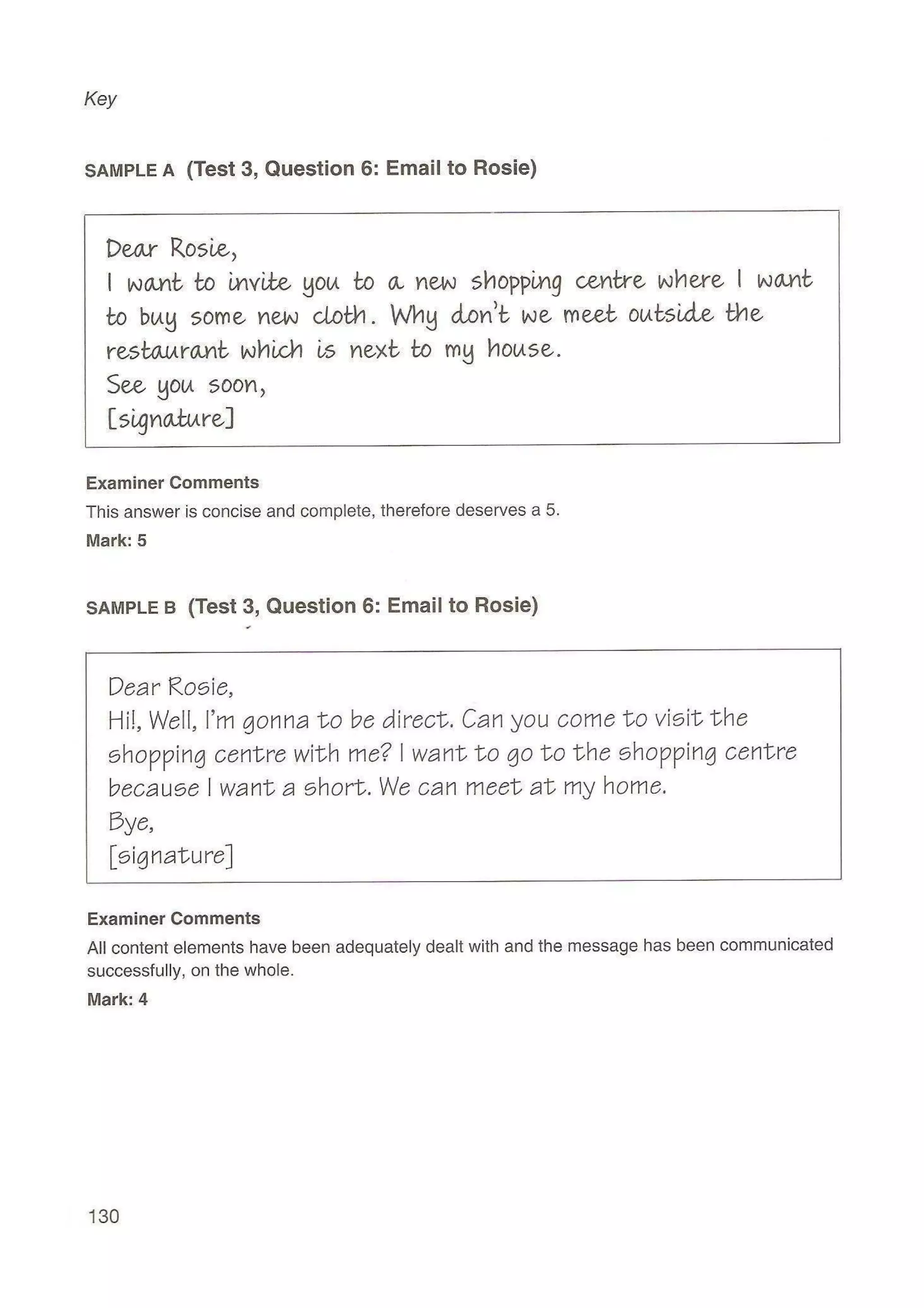 Preliminary English test 5 with answers. (2003)