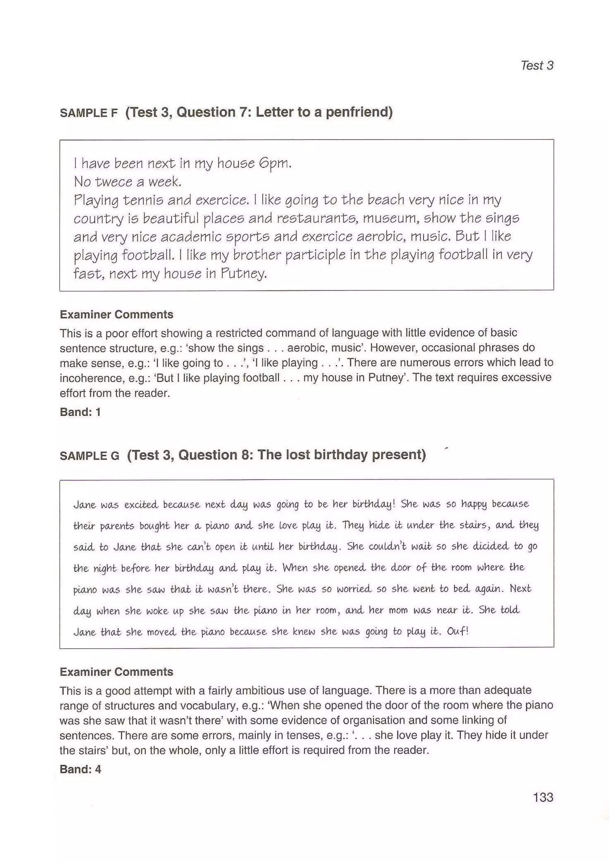 Preliminary English test 5 with answers. (2003)