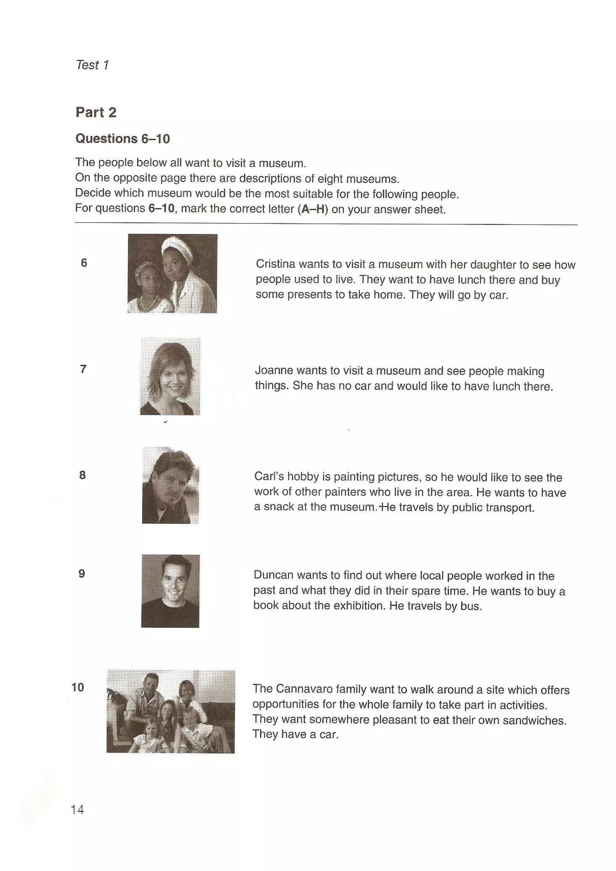 Preliminary English test 5 with answers. (2003)