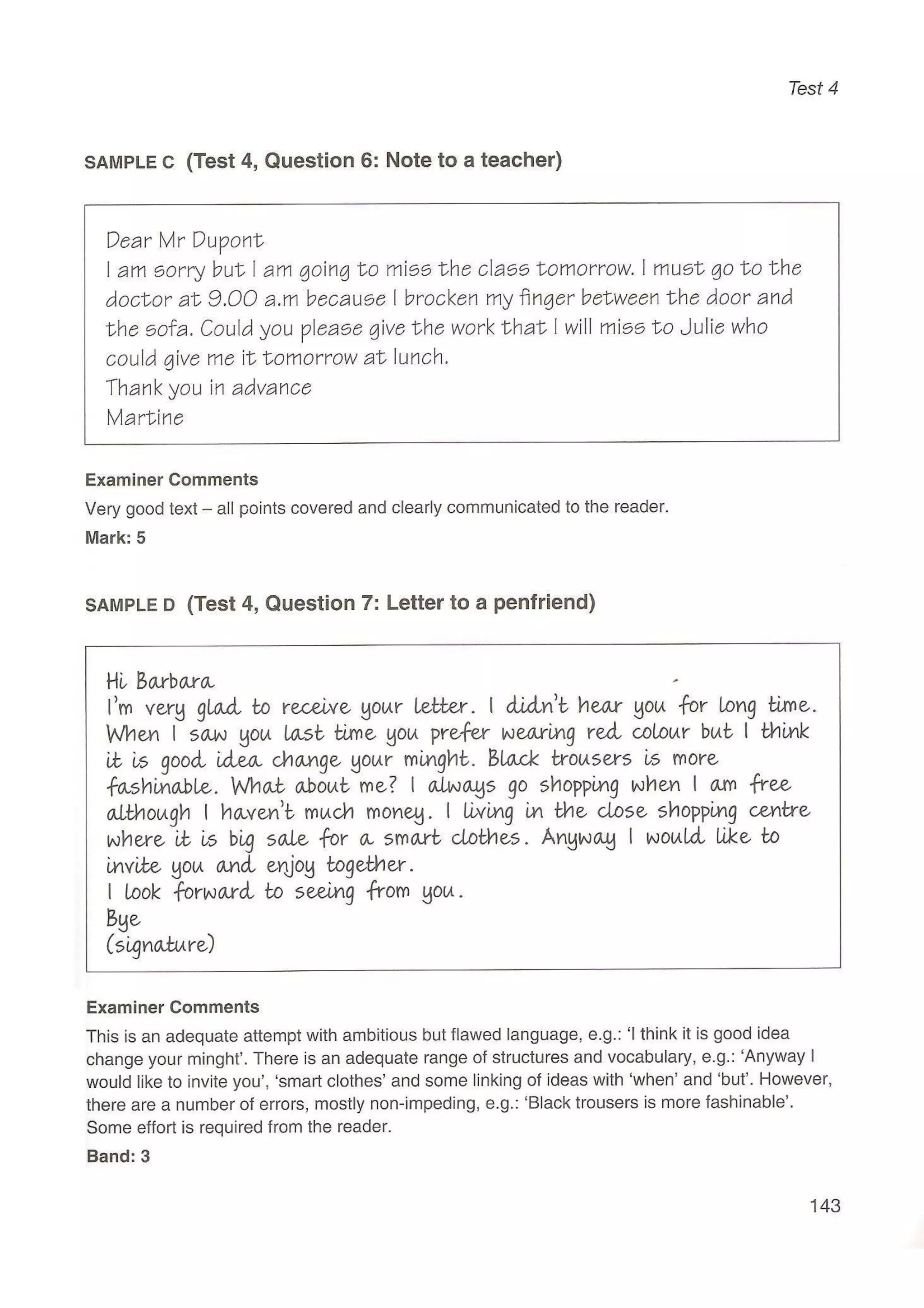 Preliminary English test 5 with answers. (2003)