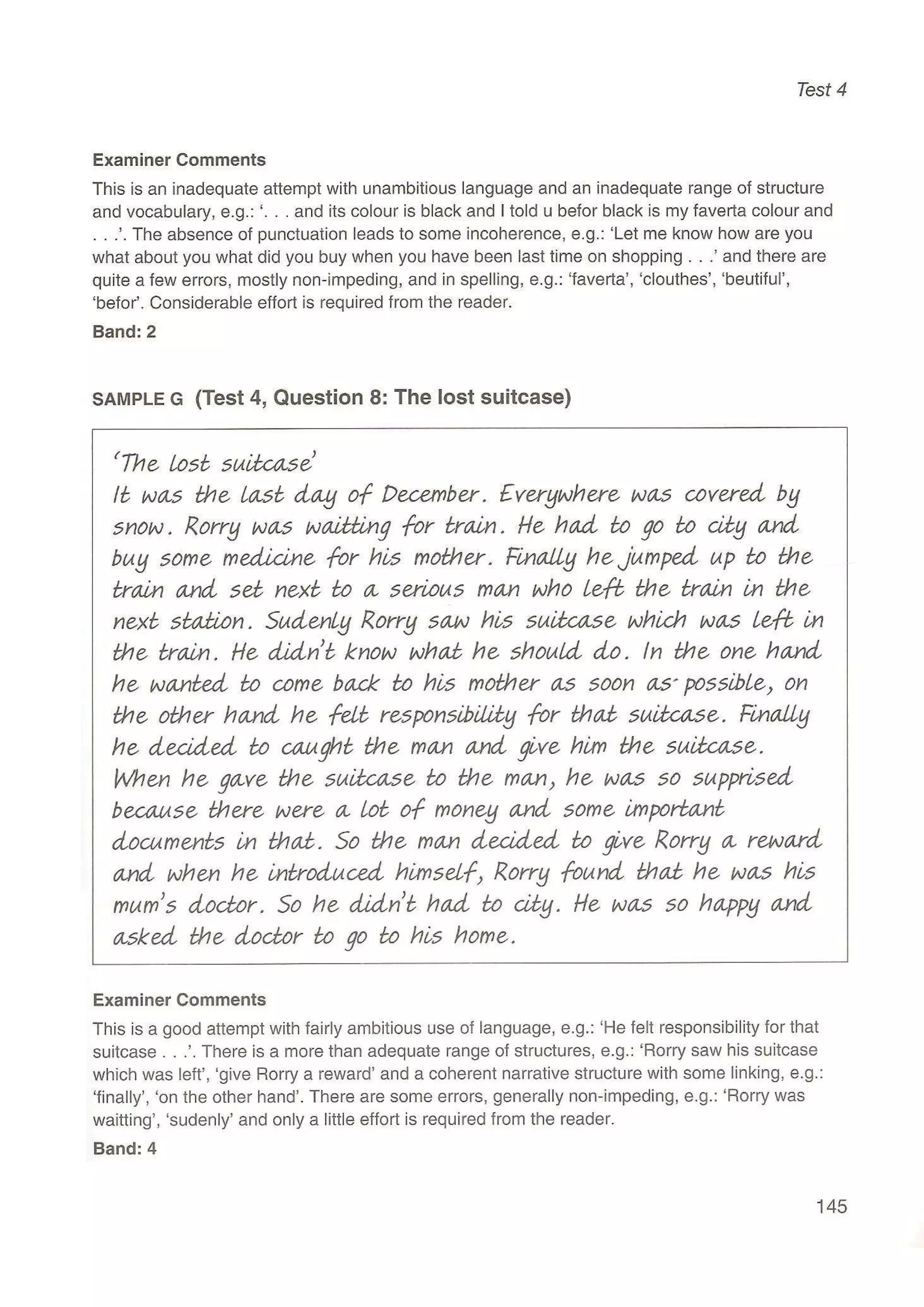 Preliminary English test 5 with answers. (2003)